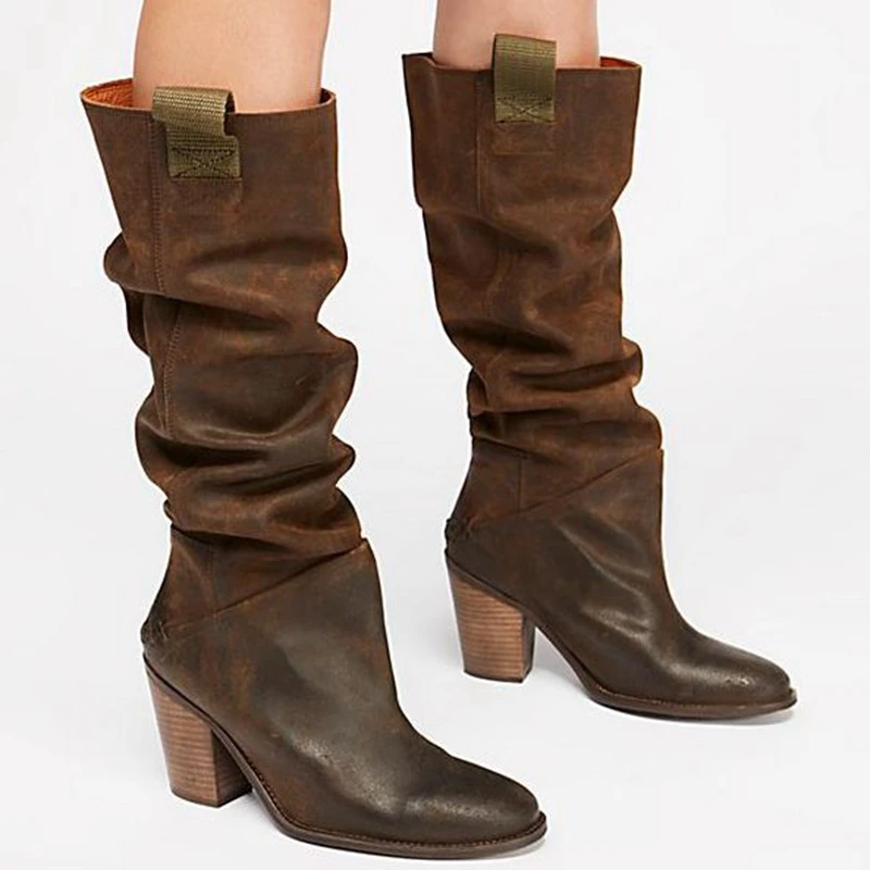 SHUJIN High Heel Square With Boots Women's Boots Pointed Not Tied With Mouth Fashion Solid Color Casual Shoes 2019 New Fashion
SHUJIN High Heel Square With Boots Women's Boots Pointed Not Tied With Mouth Fashion Solid Color Casual Shoes 2019 New Fashion