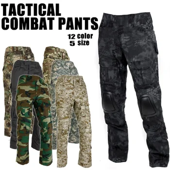 Gen2 Airsoft BDU Uniform Tactical Combat Pants With Knee Pads Men Camouflage Trousers Army Gear Military Hunting Pants 
Gen2 Airsoft BDU Uniform Tactical Combat Pants With Knee Pads Men Camouflage Trousers Army Gear Military Hunting Pants
