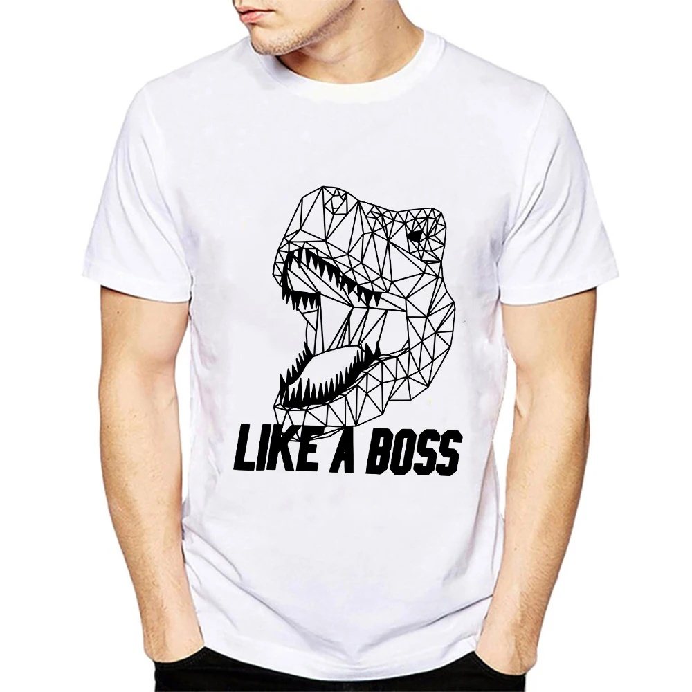 Humorous Style Like A Boss Pattern Print For Men Tees Round Collar White&Black Cotton Short T Shirt
Humorous Style Like A Boss Pattern Print For Men Tees Round Collar White&Black Cotton Short T Shirt