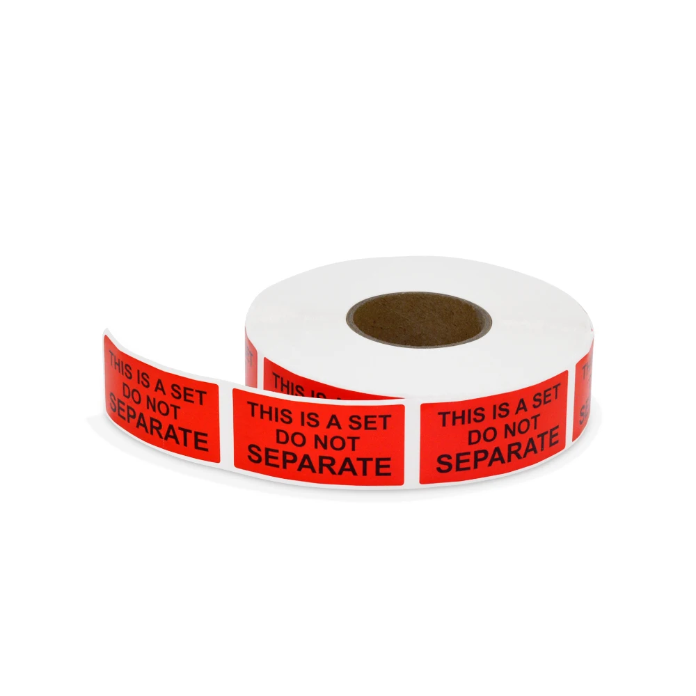 1 Roll/1000Pcs 1x3inch This Is A Set Do Not Separate Sticker Dry Shipping Express Label
1 Roll/1000Pcs 1x3inch This Is A Set Do Not Separate Sticker Dry Shipping Express Label