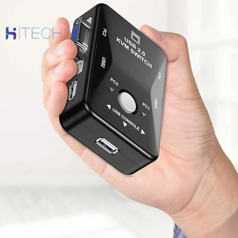 Two input one output KVM switch USB with keyboard and mouse Gaopin office computer switch Two input one output KVM switch
Two input one output KVM switch USB with keyboard and mouse Gaopin office computer switch Two input one output KVM switch