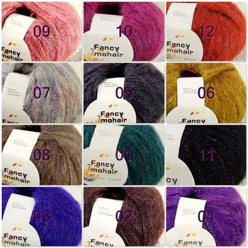 NEW Luxurious Soft 6balls*50g Crocheting & Knitting MOHAIR wool hand Yarn Knitting 823-6D
NEW Luxurious Soft 6balls*50g Crocheting & Knitting MOHAIR wool hand Yarn Knitting 823-6D