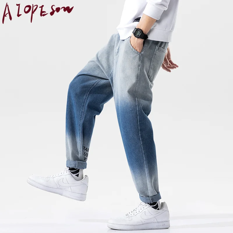 AIOPESON 2020 Fall New Jeans Men 50% Cotton Comfortable Slim Ankle-Length Pants Personality Gradient All-match Casual Mens Jeans
AIOPESON 2020 Fall New Jeans Men 50% Cotton Comfortable Slim Ankle-Length Pants Personality Gradient All-match Casual Mens Jeans