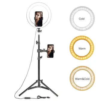 10" LED Ring Light Photographic Selfie Ring Lighting with Stand for Smartphone Youtube Makeup Video Studio Tripod Ring Light
10" LED Ring Light Photographic Selfie Ring Lighting with Stand for Smartphone Youtube Makeup Video Studio Tripod Ring Light