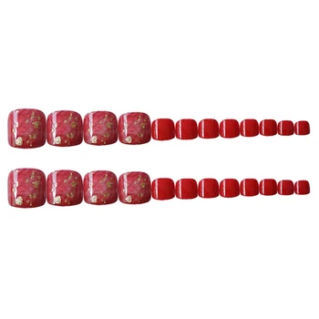 Nail Nina Summer Style Multicolor Wearable Detachable Manicure Fashionable Temperament Daily Wear Foot Fake Nails
Nail Nina Summer Style Multicolor Wearable Detachable Manicure Fashionable Temperament Daily Wear Foot Fake Nails