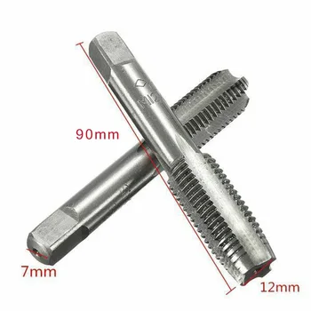 90mm M12x1.25 Machine Tap HSS Metric Thread Plug Hand Taper Fit Screw For Stainless Steel for Metal Wood Tapping Tap macchina
90mm M12x1.25 Machine Tap HSS Metric Thread Plug Hand Taper Fit Screw For Stainless Steel for Metal Wood Tapping Tap macchina