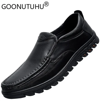 2020 style men's shoes casual genuine leather loafers male classics black derby shoe man flats waterproof driving shoes for men
2020 style men's shoes casual genuine leather loafers male classics black derby shoe man flats waterproof driving shoes for men