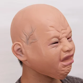 Crying Face Baby Rubber Latex Mask Overhead Scary Halloween Party Fancy Dress Props SER88
Crying Face Baby Rubber Latex Mask Overhead Scary Halloween Party Fancy Dress Props SER88