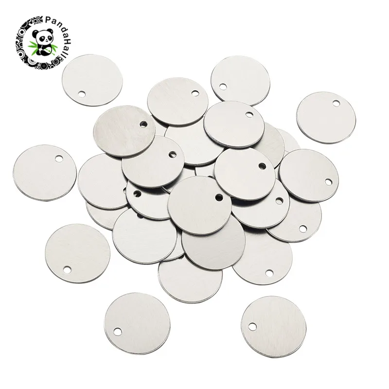 pandahall 50 pcs Aluminum Pendants Blank Tags for Jewelry Findings DIY Necklace Making Flat Round Platinum 25.5x1.3mm Hole: 3mm 
pandahall 50 pcs Aluminum Pendants Blank Tags for Jewelry Findings DIY Necklace Making Flat Round Platinum 25.5x1.3mm Hole: 3mm