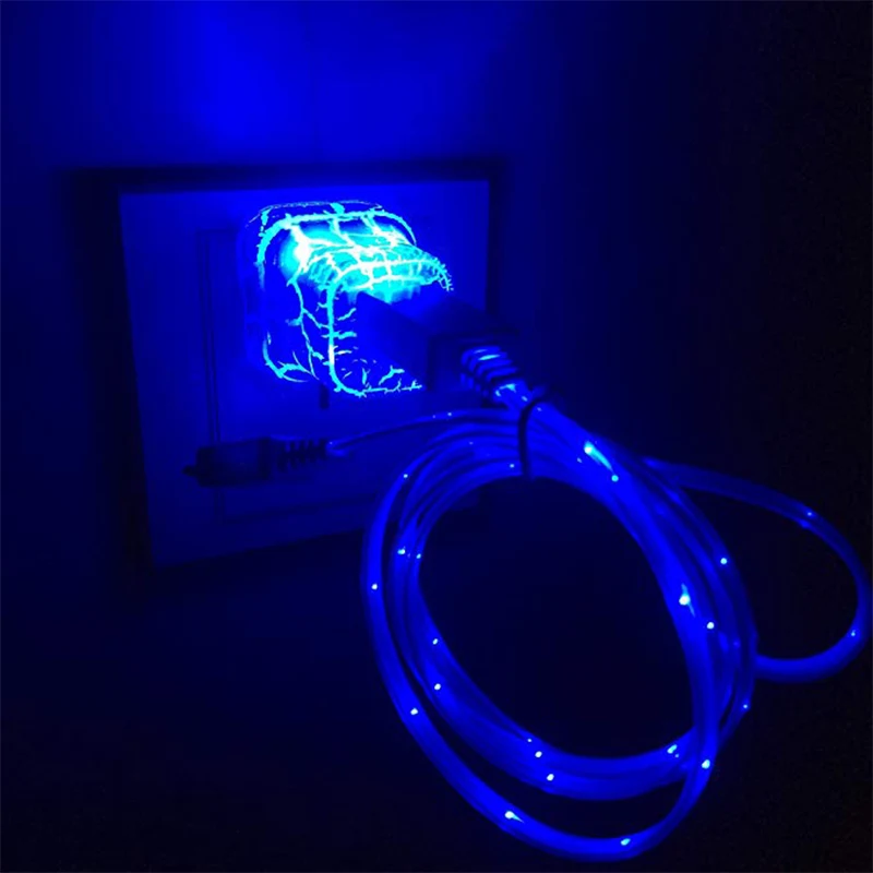 2 AMP Wall Charger Luminous 2-port USB LED for iphone 7 Plus iPod 5 SAMSUNG GALAXY S7 S6 S4 / S5 |