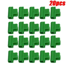 20pcs Greenhouse Clamps Clips Plastic Green Attach Tarps Shade Fixed Clips Plant Cover Cold Frames Clips Garden Supplies
20pcs Greenhouse Clamps Clips Plastic Green Attach Tarps Shade Fixed Clips Plant Cover Cold Frames Clips Garden Supplies