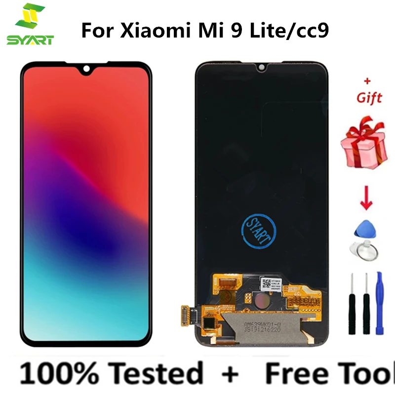 LCD Screen For Xiaomi MI 9 Lite LCD Mi CC9 LCD Display Touch Screen Digitizer Assembly For MI CC9 Display Replacement Parts 
LCD Screen For Xiaomi MI 9 Lite LCD Mi CC9 LCD Display Touch Screen Digitizer Assembly For MI CC9 Display Replacement Parts