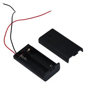 MOSUNX 2 x AA 3V Battery Holder Connector Storage Case Box ON/OFF Switch With Lead Wire Futural Digital Plastic
MOSUNX 2 x AA 3V Battery Holder Connector Storage Case Box ON/OFF Switch With Lead Wire Futural Digital Plastic