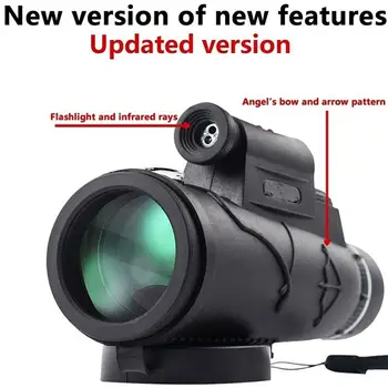 HD Telescope Practical Portable 22MM Black 12× Illumination Laser Outdoors Viewing Glasses Measuring Optics ABS
HD Telescope Practical Portable 22MM Black 12× Illumination Laser Outdoors Viewing Glasses Measuring Optics ABS