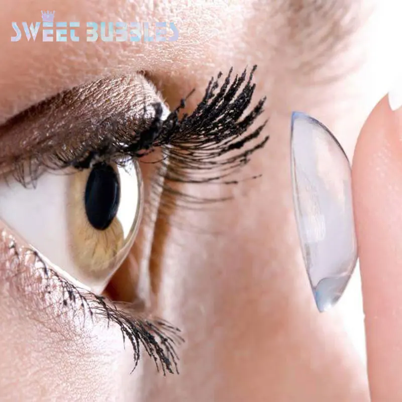 SweetBubbles Transparent Prescription Contact Lenses with Degree Power Myopia Natural Clear Eye Lens 2pcs/pair
SweetBubbles Transparent Prescription Contact Lenses with Degree Power Myopia Natural Clear Eye Lens 2pcs/pair