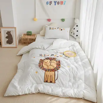3D Pattern Little Lion Blankets Holiday Blanket Thin Quilt Girls Boy's Children's Kids Summer Bed Home Bedroom Decoration Cotton
3D Pattern Little Lion Blankets Holiday Blanket Thin Quilt Girls Boy's Children's Kids Summer Bed Home Bedroom Decoration Cotton