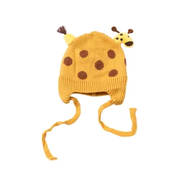 Baby Hats Boys Girls Cute Giraffe Knit Hats Kids Winter Hats Bonnet Enfant Hat For Children Baby Muts Warm Earflap Beanie New
Baby Hats Boys Girls Cute Giraffe Knit Hats Kids Winter Hats Bonnet Enfant Hat For Children Baby Muts Warm Earflap Beanie New