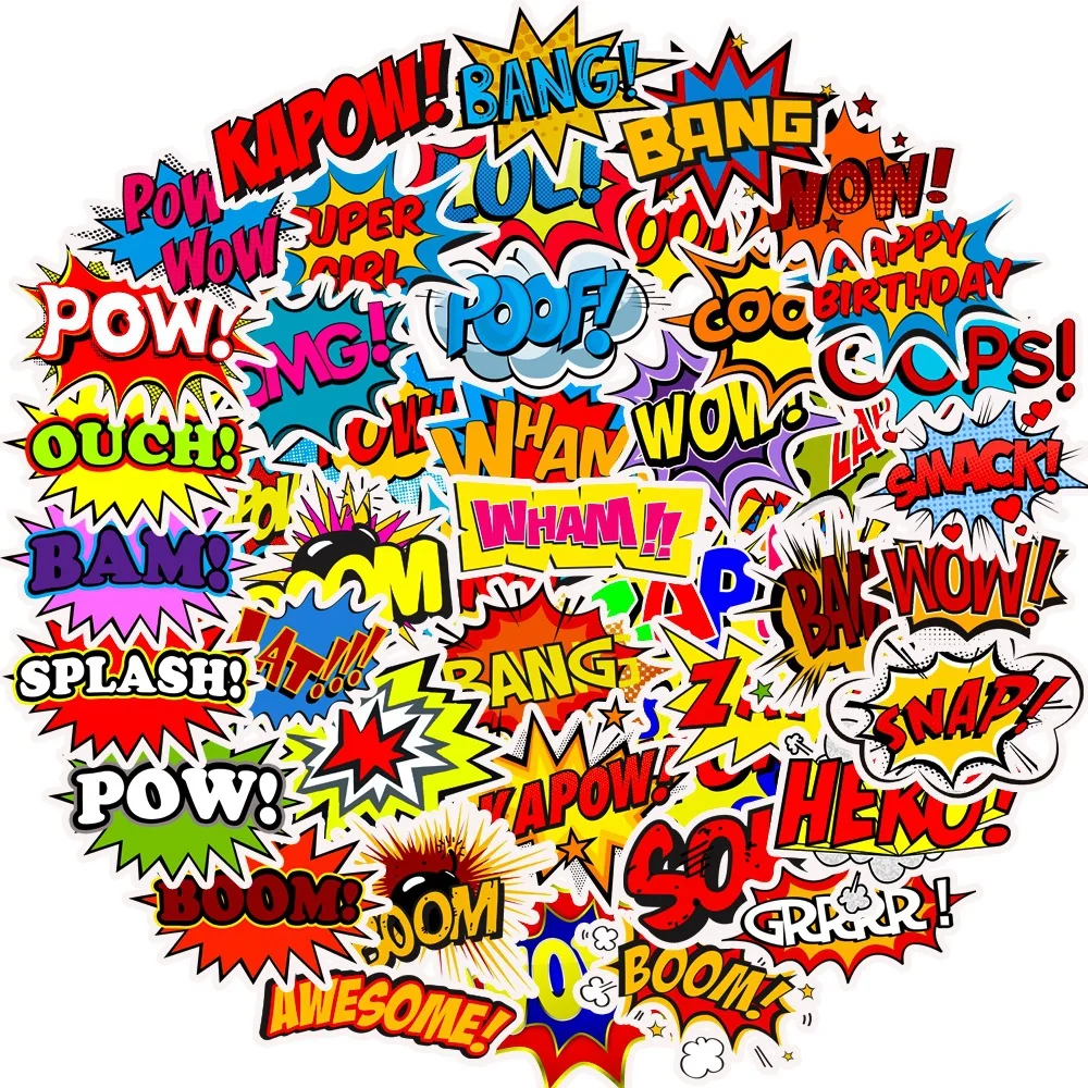 50PCS Rock English Surprise Letters Luggage Trolley Case Laptop Doodle Explosion-proof Waterproof Removable Sticker
50PCS Rock English Surprise Letters Luggage Trolley Case Laptop Doodle Explosion-proof Waterproof Removable Sticker