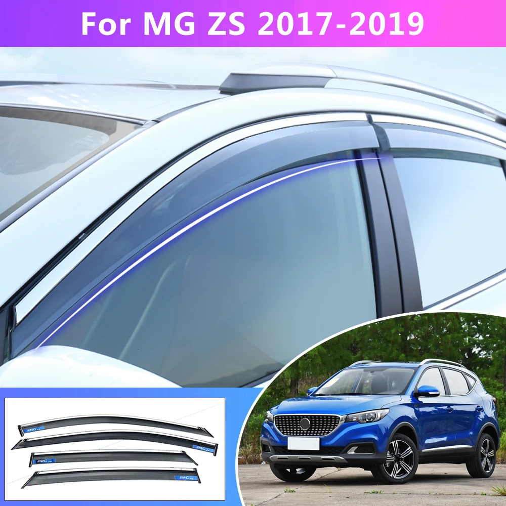 Window Sun Rain Visor Weather Shield Deflector Guard For MG ZS 2017 2018 2019 Car Styling Auto Accessories 4pcs Awnings
Window Sun Rain Visor Weather Shield Deflector Guard For MG ZS 2017 2018 2019 Car Styling Auto Accessories 4pcs Awnings