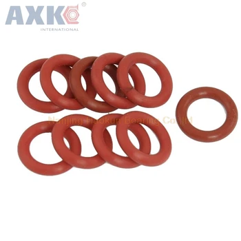 

AXK 100pcs 2.5mm Thickness Silicon O-ring Sealing Gasket 37/38/39/40/41/42/43/44/45/46mm OD Rubber O Ring Seals Washers Grommets