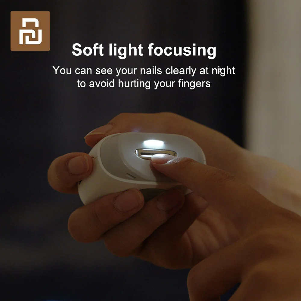 Youpin Electric Automatic Nail Clippers Seemagic with Light Trimmer Nail Cutter Manicure For Baby Adult Care Scissors Body Tool
Youpin Electric Automatic Nail Clippers Seemagic with Light Trimmer Nail Cutter Manicure For Baby Adult Care Scissors Body Tool