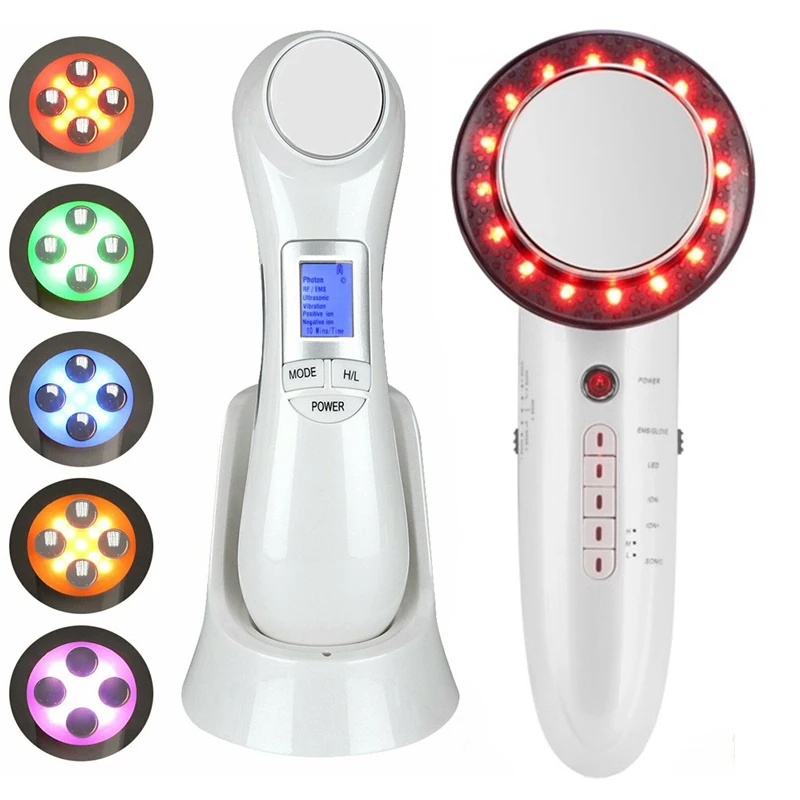 6 in 1 EMS Mesotherapy RF Radio Frequency Facial Beauty Device+Ultrasonic Infrared Face Body Slimming Skin Firming Fat Massager
6 in 1 EMS Mesotherapy RF Radio Frequency Facial Beauty Device+Ultrasonic Infrared Face Body Slimming Skin Firming Fat Massager