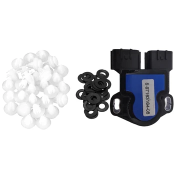 30Pcs Plastic Rivets Mudguard Clip Mold Fastener 8Mmx17Mm & 1 Pcs Throttle Position Sensor
30Pcs Plastic Rivets Mudguard Clip Mold Fastener 8Mmx17Mm & 1 Pcs Throttle Position Sensor