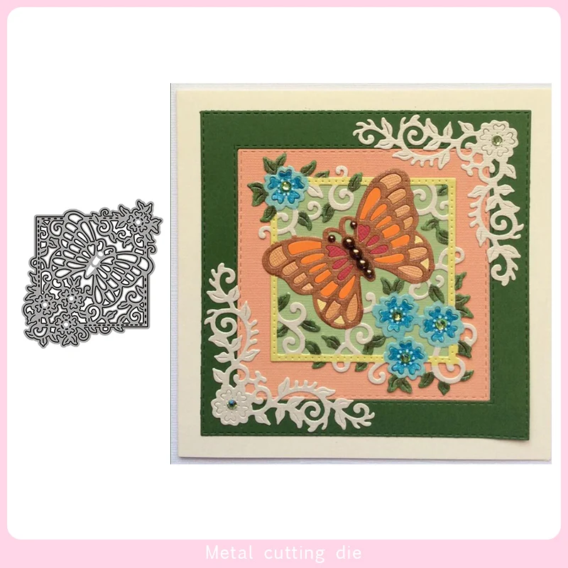Butterfly lace frame Metal Cutting Dies for DIY Scrapbooking Photo Album Decorative Embossing Paper Card Crafts Die Cut 2019
Butterfly lace frame Metal Cutting Dies for DIY Scrapbooking Photo Album Decorative Embossing Paper Card Crafts Die Cut 2019