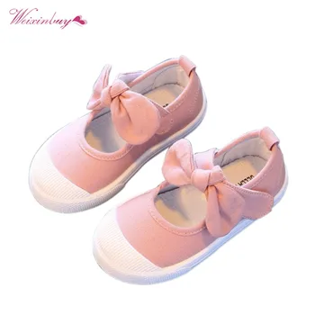 WEIXINBUY Children Canvas Shoes Spring Girls Princess Fashion Bowknot Comfort Kids Casual Sneakers Toddler Shoes 5 Colors 1-3Y 
WEIXINBUY Children Canvas Shoes Spring Girls Princess Fashion Bowknot Comfort Kids Casual Sneakers Toddler Shoes 5 Colors 1-3Y