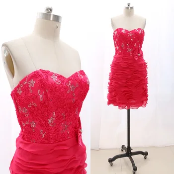 MACloth Fuchsia Pencil Strapless Knee-Length Short Beading Tulle Prom Dresses Dress L 267692 Clearance
MACloth Fuchsia Pencil Strapless Knee-Length Short Beading Tulle Prom Dresses Dress L 267692 Clearance