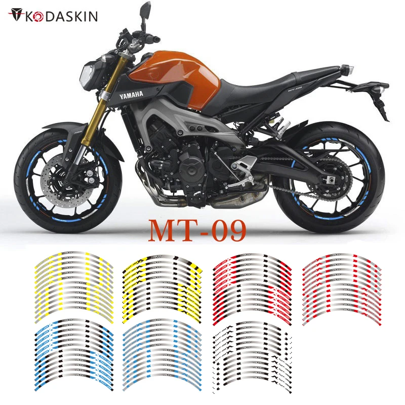 

KODASKIN 2D Wheel Rim protection Waterproof Motorcycle accessories for yzf MT09 mt 09 mt-09
