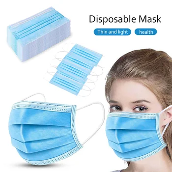 Masks Disposable Non-woven 3 layers Mask Safe Breathable Face Mouth Mask Kids Adult Ear loop Filter Masks
Masks Disposable Non-woven 3 layers Mask Safe Breathable Face Mouth Mask Kids Adult Ear loop Filter Masks