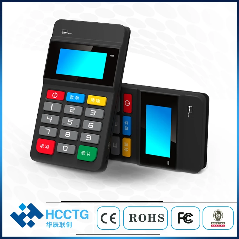 Mobile credit card reader, bluetooth smart card reader, Pinpad mobile payment wireless card for android and iOS phone HTY711
Mobile credit card reader, bluetooth smart card reader, Pinpad mobile payment wireless card for android and iOS phone HTY711