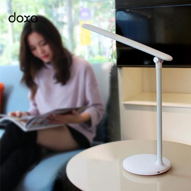 

LED Desk Lamp Intelligent Stepless Dimming Household Table Lamps GY256 Rechargeable Eye Protection Lampara De Mesa For Reading