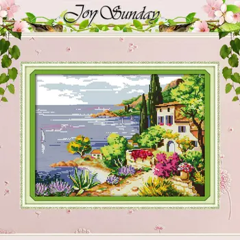 Seaside Landscapes (2) Counted Cross Stitch 11CT 14CT Cross Stitch Set wholesale Scenery Cross-stitch Kit Embroidery Needlework 
Seaside Landscapes (2) Counted Cross Stitch 11CT 14CT Cross Stitch Set wholesale Scenery Cross-stitch Kit Embroidery Needlework
