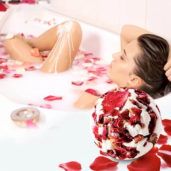 Deep Clean Fragrant Milk Rose Petals Shower Salt Dried Flower Bath Bomb Exfoliating Essential Massage Soothing Skin Care
Deep Clean Fragrant Milk Rose Petals Shower Salt Dried Flower Bath Bomb Exfoliating Essential Massage Soothing Skin Care