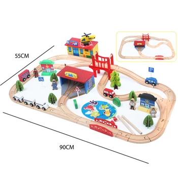 80Pcs Road Traffic Track Train Set Compatible with Wooden Train Tracks Puzzle Track Car Toy Track Set Children's Day Gifts
80Pcs Road Traffic Track Train Set Compatible with Wooden Train Tracks Puzzle Track Car Toy Track Set Children's Day Gifts