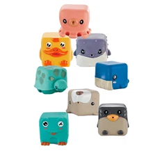 2022 8pcs Baby Building Blocks Animal Shape Soft Sensory For Kids Learning Bath Toy Animal Educational Toys
2022 8pcs Baby Building Blocks Animal Shape Soft Sensory For Kids Learning Bath Toy Animal Educational Toys