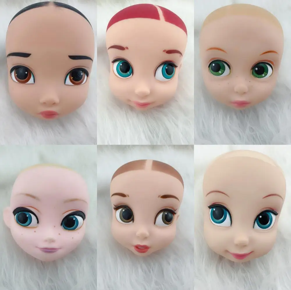 1pcs Cute Brave Merida Princess Boo Girl Baby Salon Doll Head DIY Make Up Toy bjd dolls
1pcs Cute Brave Merida Princess Boo Girl Baby Salon Doll Head DIY Make Up Toy bjd dolls