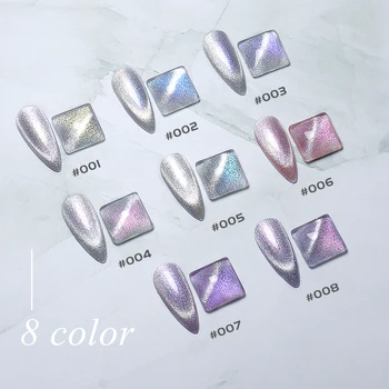SUPWEE 5ml Cat Eye Gel Polish Aurora Spar Semi-permanent Gel Nail Polish 8 Colors Black Nail Polish Primer for Nail Design
SUPWEE 5ml Cat Eye Gel Polish Aurora Spar Semi-permanent Gel Nail Polish 8 Colors Black Nail Polish Primer for Nail Design