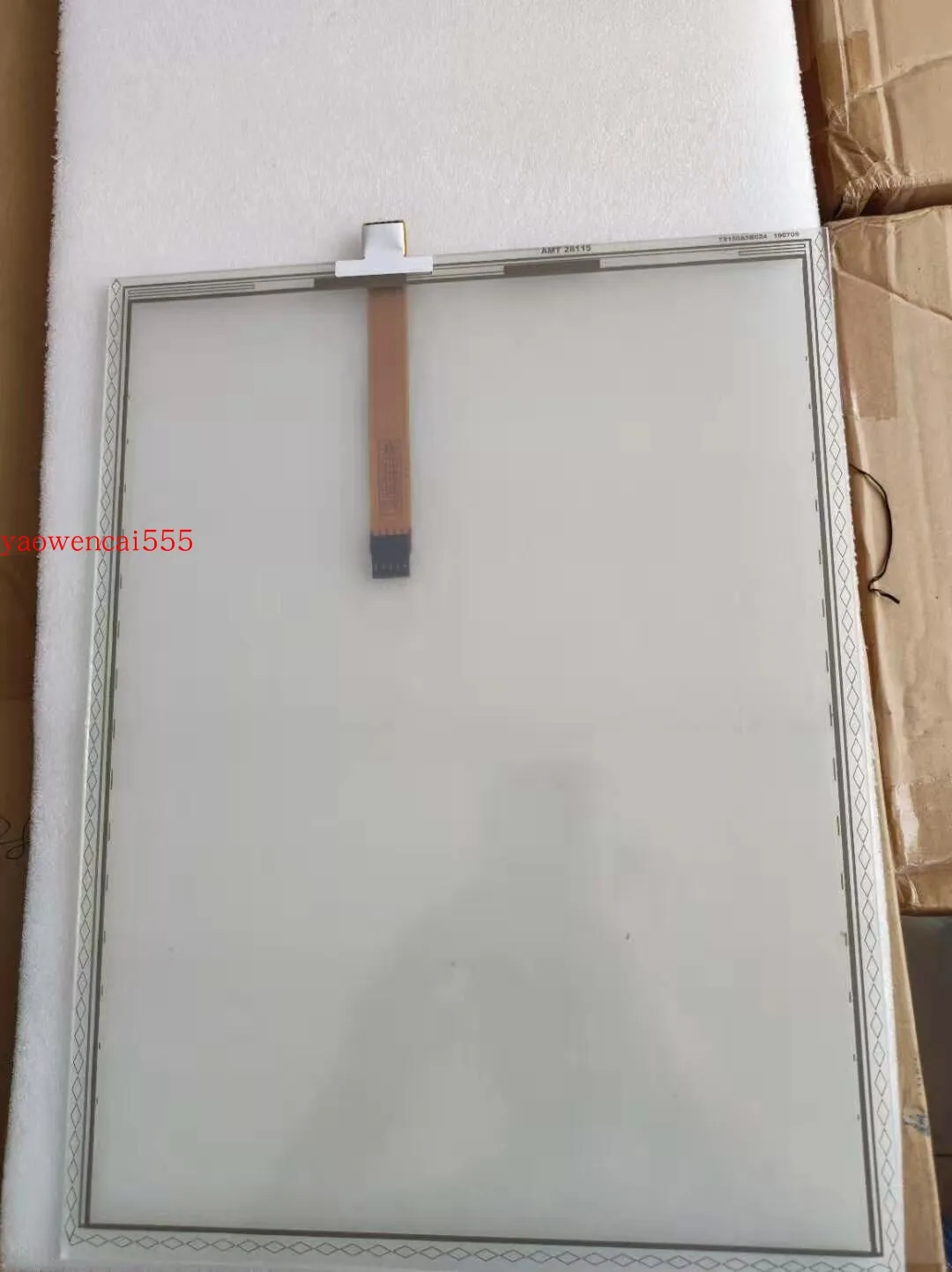 

New high quality touch Screen For AMT28115 91-28115-000 Glass Panel Industrial resistance touch
