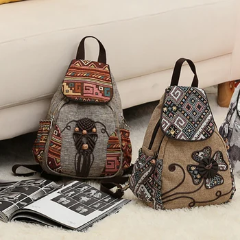 Ethnic Embroidery Flower Woven Beaded Tassel Flap Ladies Backpack and Shoulder Bag
Ethnic Embroidery Flower Woven Beaded Tassel Flap Ladies Backpack and Shoulder Bag