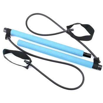 Portable Pilates Bar Kit Yoga Pilates Stick with Resistance Band, Home Gym Pilates Yoga Exercise Bar with Foot Loop for Total Bo
Portable Pilates Bar Kit Yoga Pilates Stick with Resistance Band, Home Gym Pilates Yoga Exercise Bar with Foot Loop for Total Bo