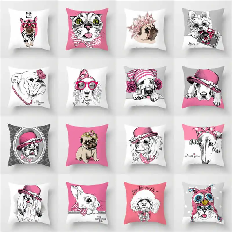 Cute Dog Box shaped square lovely decorative cover pillow 18 "cushion sofa For Home Livingroom Decor
Cute Dog Box shaped square lovely decorative cover pillow 18 "cushion sofa For Home Livingroom Decor