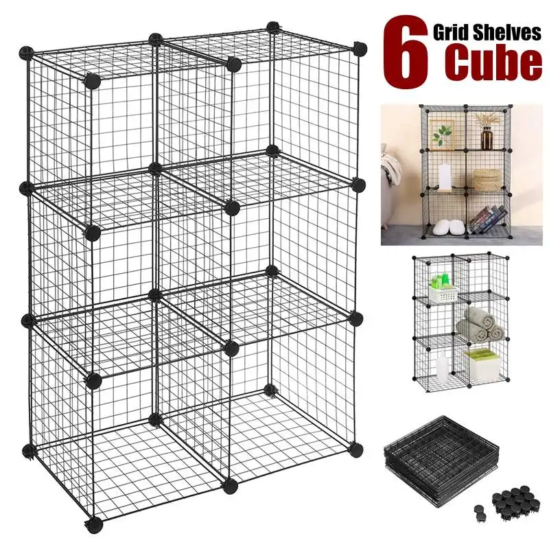 Industrial Wire Mesh Home Combination Storage Cabinet Free DIY Home Decoration Rack Wardrobe Bookshelf Clothes Cabinet Toy Box
Industrial Wire Mesh Home Combination Storage Cabinet Free DIY Home Decoration Rack Wardrobe Bookshelf Clothes Cabinet Toy Box