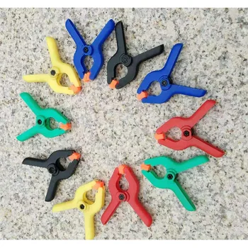 1pc 2inch colours Spring Clamps DIY Woodworking Tools Plastic Nylon Clamps For Woodworking Spring Clip Photo Studio Background 
1pc 2inch colours Spring Clamps DIY Woodworking Tools Plastic Nylon Clamps For Woodworking Spring Clip Photo Studio Background