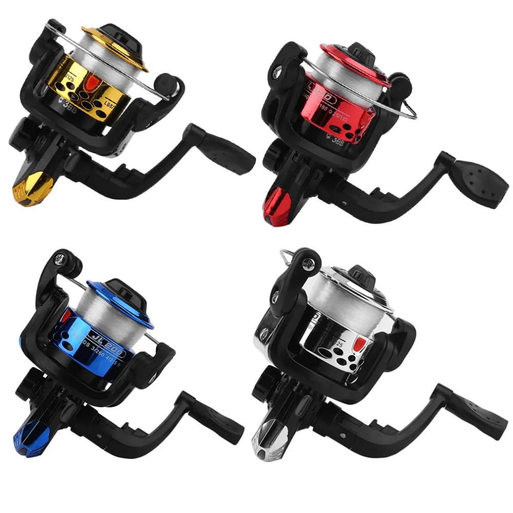 Yumoshi New JL200 Electroplating Fishing Reels Exchangable Handle Fishing Reel Spinning Reel With Pellucid Fishing Line
Yumoshi New JL200 Electroplating Fishing Reels Exchangable Handle Fishing Reel Spinning Reel With Pellucid Fishing Line