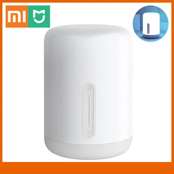 Original Xiaomi Mijia Bedside Lamp 2 Smart LED Table Light voice control touch switch Mi home app Led bulb For Apple Homekit
Original Xiaomi Mijia Bedside Lamp 2 Smart LED Table Light voice control touch switch Mi home app Led bulb For Apple Homekit
