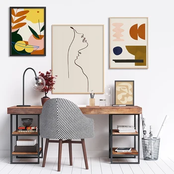 Abstract Still Life Vintage Wall Art Minimalist Line Canvas Painting Posters And Prints Geometric Pictures For Living Room Decor
Abstract Still Life Vintage Wall Art Minimalist Line Canvas Painting Posters And Prints Geometric Pictures For Living Room Decor