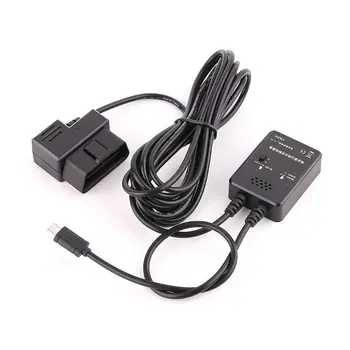 OBD II Buck Line OBD 2 Radar Microwave Step-down Line For 24 Hours Parking Monitoring Car Camera Radar Detector DVR
OBD II Buck Line OBD 2 Radar Microwave Step-down Line For 24 Hours Parking Monitoring Car Camera Radar Detector DVR